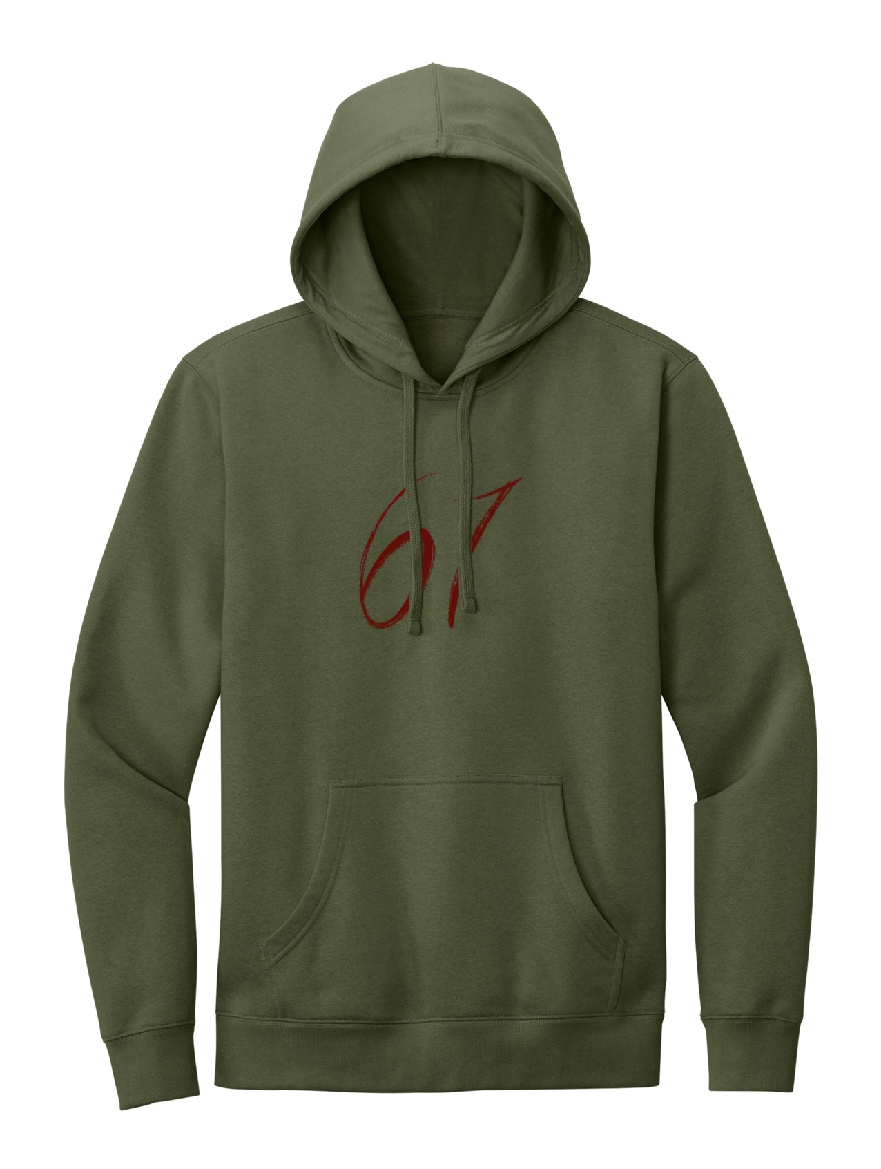 Adult Hoodie 67 RED