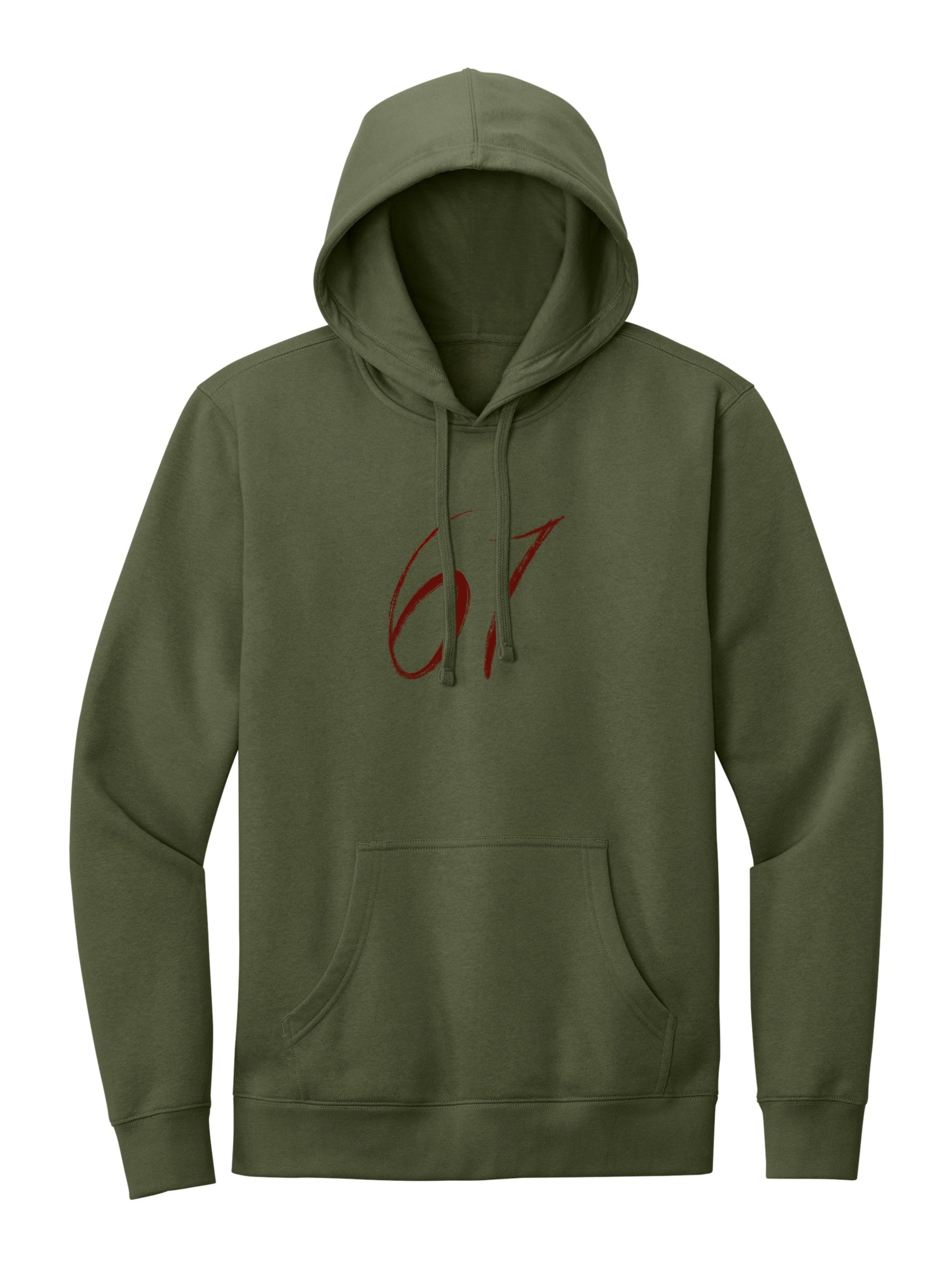 Adult Hoodie 67 RED