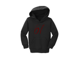 Toddler hoodie 67 RED