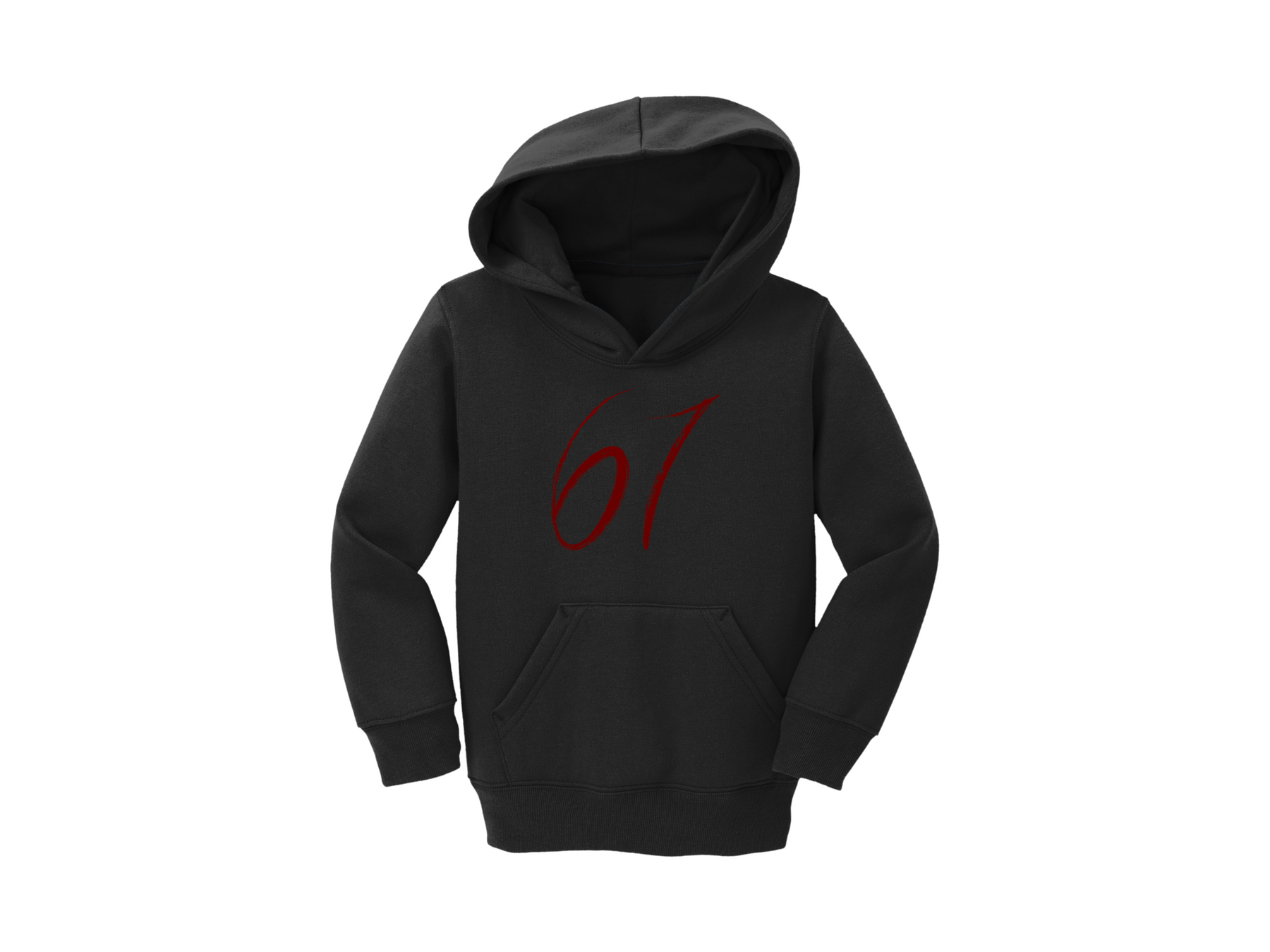 Toddler hoodie 67 RED