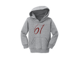 Toddler hoodie 67 RED